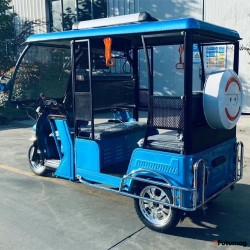 Трицикл пассажирский GreenCamel Пони Рикша (48V 1000W 30 км/ч) крыша, дифф