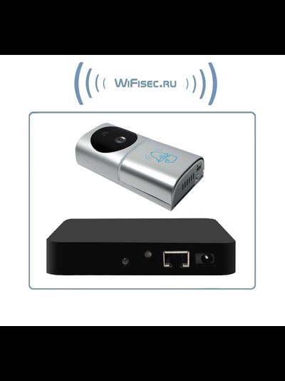 Автономная беспроводная уличная панель вызова с шлюзом LAN с DVR + модуль управления электронным замком, HD (Acebell)