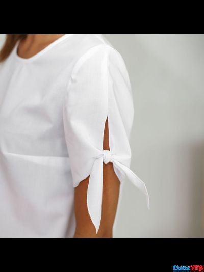 БЛУЗА DOCLIKE DL417 Белая