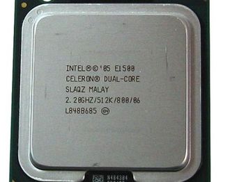 Процессор Intel Celeron Dual Core E1500 X2 2.2 GHz socket 775 (комиссионный товар)