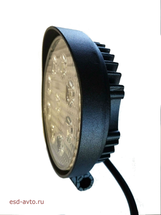 Светодиодная инсталляция GG 9 SMD DC 12-24v 27W диод 3 W комплект (2шт), круглые