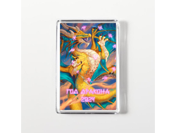 Магнит акриловый год Дракона №1