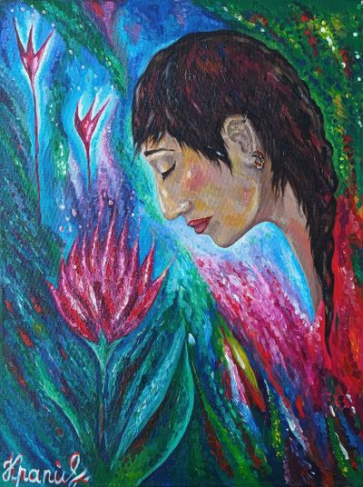 &quot;Гармония&quot; холст масло Крапивина О.В. 2016 год