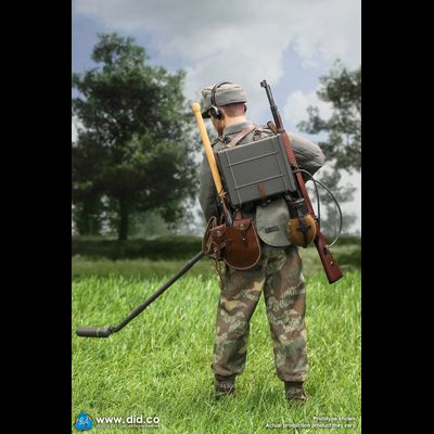 Немецкий сапер - Коллекционная ФИГУРА 1/6 WWII German WH Mine Detector – J?rgen Neumann (D80180) - DID
