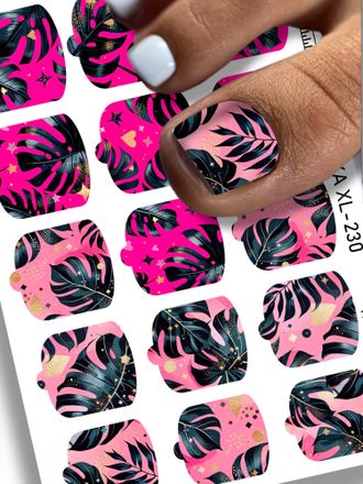 ПЛЕНКИ ДЛЯ НОГТЕЙ 9,5*13,5 СМ XL-230