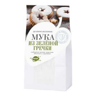 Мука из зелёной гречки, цельносмолотая, 500г (Образ жизни)