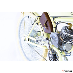 Ретро мопед CRAFTSMAN 1924 бежевый