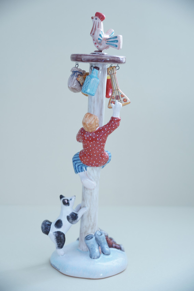 Масленичный столб