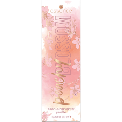ESSENCE Палетка для лица Peachy BLOSSOM blush & highlighte