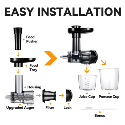 Соковыжималка Artisan шнековая для KitchenAid