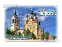 Гибкие магниты на холодильник 8х6 см.