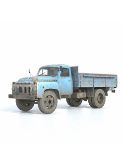 грузовики ГАЗ 52 ржавый