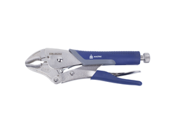 Зажим с фиксатором 250 мм, с закругленными губками МАСТАК 036-00250H