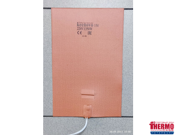 Гибкая нагревающая пластина 1350 Вт 220 В (405х265) Keenovo  (3М скотч, c термодатчиком на 150°С ,с карманом под термопару)