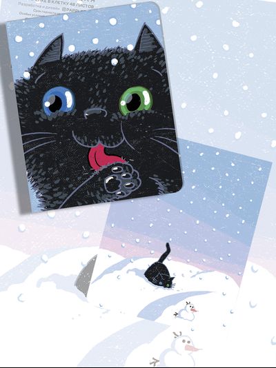 Тетради Милые коты Sweet cat's - 24 листа