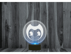 Светильник 3D, ночник Бенди и Чернильная машина №2