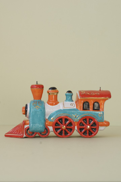 Паровозик цветной