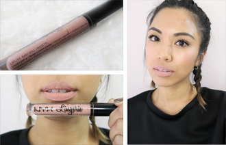 Жидкая матовая помада NYX Lip Lingerie 11 Baby Doll