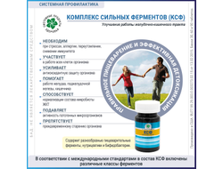 Комплекс сильных ферментов, 60 табл.