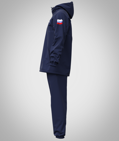 Ветрозащитный костюм на молнии  BRAVEGARD UNIFIGHT темно-синий