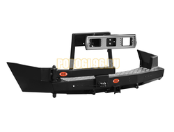 Задний силовой бампер серии Трофи на SsangYong Kyron 2007-2015 (03.193.02)