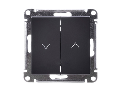 Выключатель для жалюзи, базальт - Systeme Electric - AtlasDesign - ATN001419