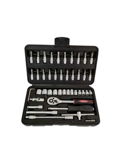 Набор инструментов   MaxPiler MXT-46-SET (46 предметов, 1/4", CrV)