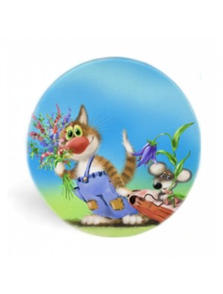 710303 Сублимационная доска для резки круглая D20