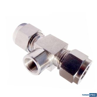 Фитинг 1/8'' OD для одной форсунки проходной Ø3/8" (9,52 мм)