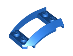 Wedge 4 x 3 Open with Cutout and 4 Studs, Blue (47755 / 4626361)