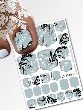 Мини пленки для педикюра LIT-045