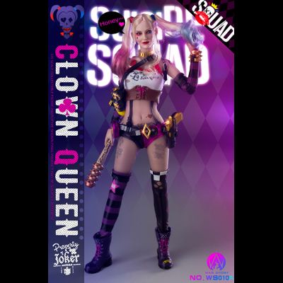 Харли Квинн (стандартная версия) - Коллекционная ФИГУРКА 1/6 Clown Queen Normal (WS010-A) - War Story