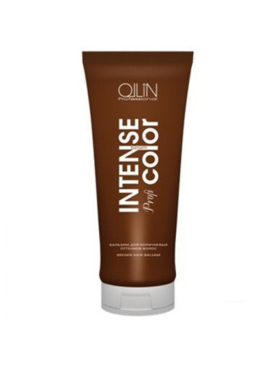 OLLIN INTENSE Profi COLOR Бальзам для коричневых оттенков волос 200мл/ Brown hair balsam