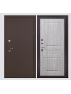 Дверь входная Классик М К2 Граф белый