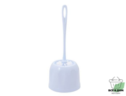 Туалетная щетка-ерш (Комплект WC) СТАНДАРТ SV3000БЛ, белый Spin&Clean