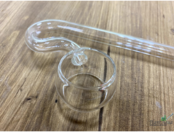 Набор Lily Pipe Spin NANO 13 мм - вход и выход из стекла