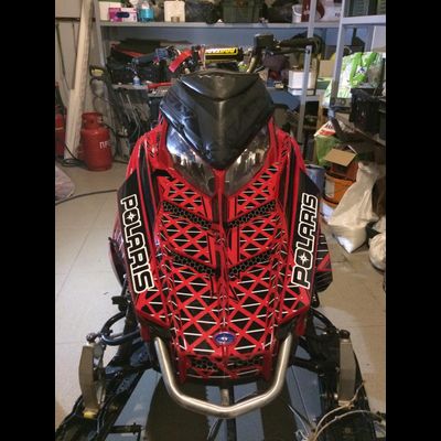 POLARIS RMK 2011 - 2015  №1785 Красный кузов