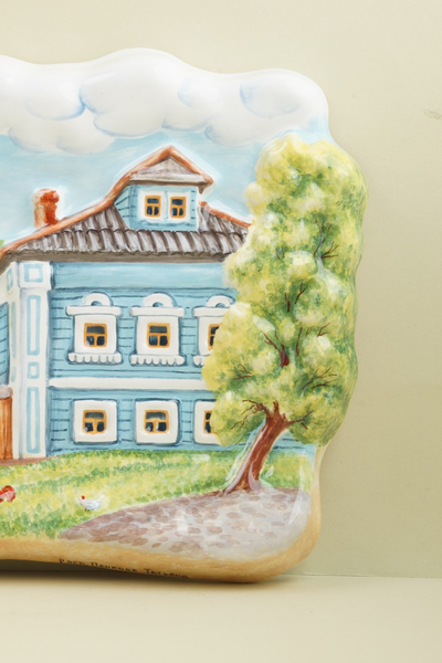 Городской сюжет лето (панно)