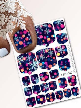 Мини пленки для педикюра LIT-016