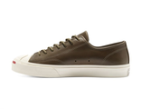 Кеды Converse Jack Purcell Color Premium Leather зеленые низкие мужские