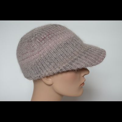 Бейсболка зимняя для женщин фетровая Vizio Италия 7086 V розовая