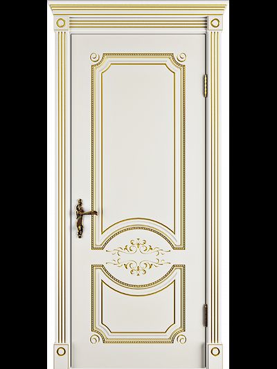 Дверь Милана 3D слоновая кость