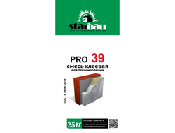 Клей для пенопласта и ваты StarBau PRO 39  25 кг