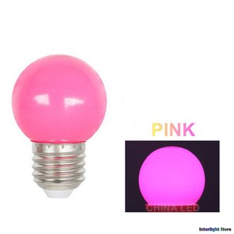 Master LED D-Series 3w G45 220v E27 Pink