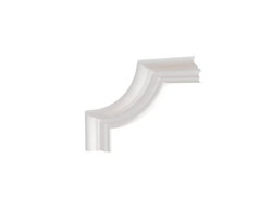 Угловой элемент DECOR-DIZAYN C1-DD608 к молдингу DD608, из дюрополимера, под покраску, 4шт