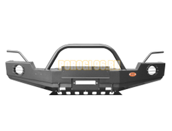 Передний силовой бампер серии Трофи на Jeep Wrangler JК 2007-2018, JL 2017- (02.206.03)