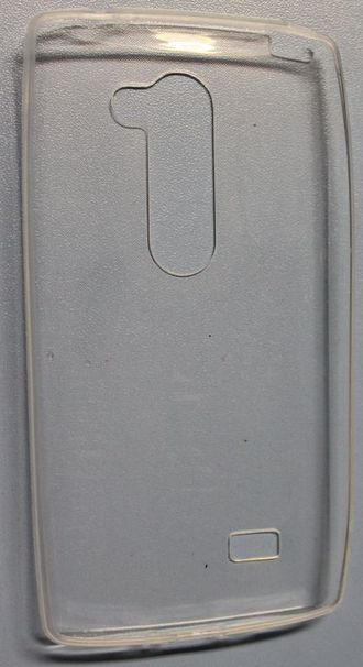 Защитная крышка силиконовая LG Leon H340, прозрачая