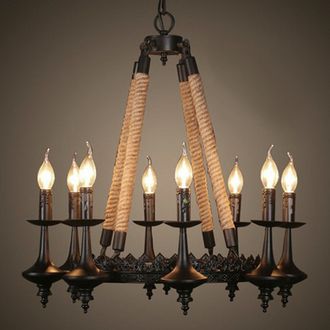 Люстра 8-Light Rustic Chandelier