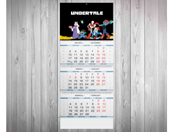 Календарь квартальный Андертейл, Undertale №7