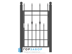 Надежная калитка сварная с элементами ковки KSZ15-35 купить
